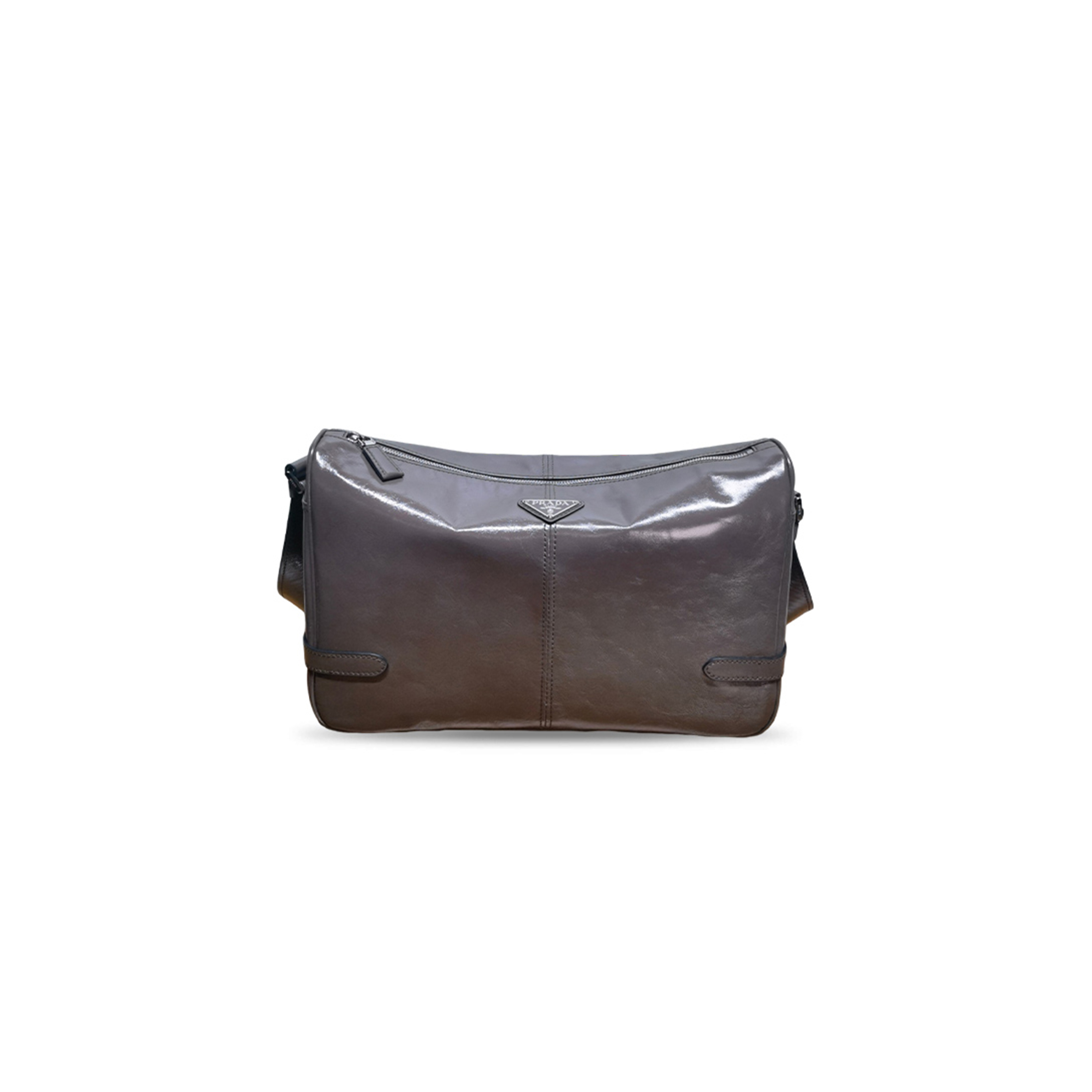 PRADA LEATHER SHOULDER BAG 2VH187 (35*22*12cm)
